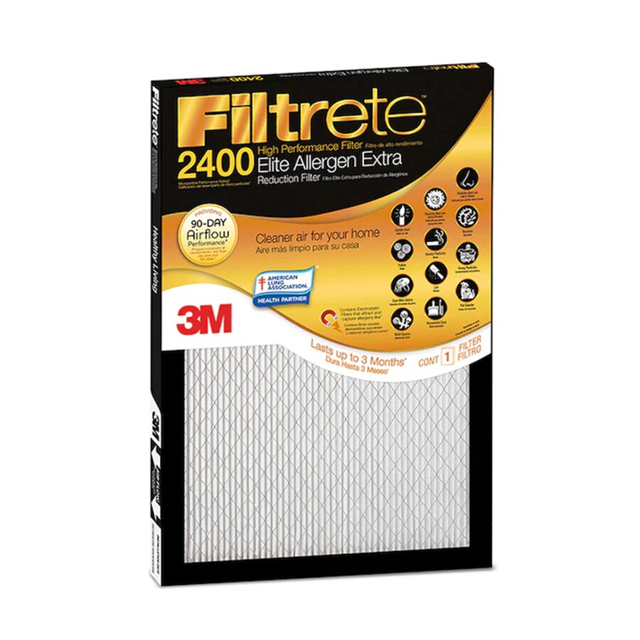 Filtrete 2400 MPR Elite Allergen Extra (Common: 20-in x 25 ...