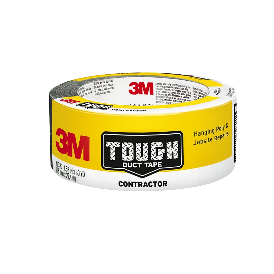 3M Duct Tape General Purpose Utility White Rubberized Duct Tape