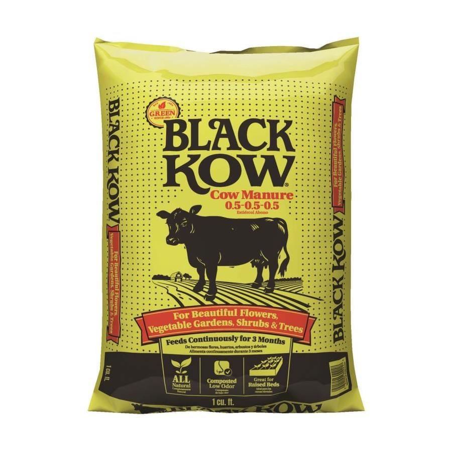 Black Kow 50 lb. Composted Cow Manure-BLKCOW - The Home Depot
