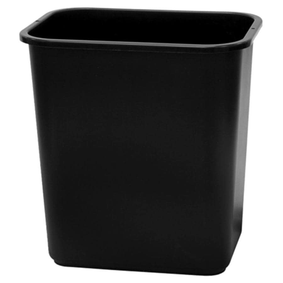 Style Selections 41-QT RECT WASTE BASKET (+901224) at Lowes.com