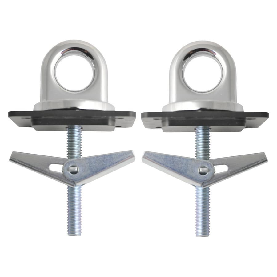 Secure Tite 2Pack Chrome Stake Pocket Anchors at