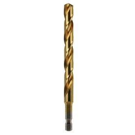 Kobalt 3/8-in x 5-3/4-in Titanium Twist Drill Bit