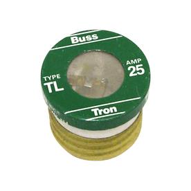 UPC 051712102339 product image for Cooper Bussmann 3-Pack 25-Amp Time Delay Plug Fuse | upcitemdb.com