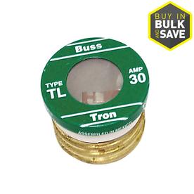 UPC 051712102346 product image for Cooper Bussmann 3-Pack 30-Amp Time Delay Plug Fuse | upcitemdb.com
