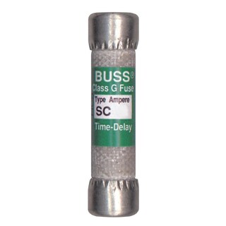 Bussmann SC-30 – Fusibile Ritardato Da 30A, 600V – Classe G, Tubo Melaminico – Protezione Circuiti Derivati, UL