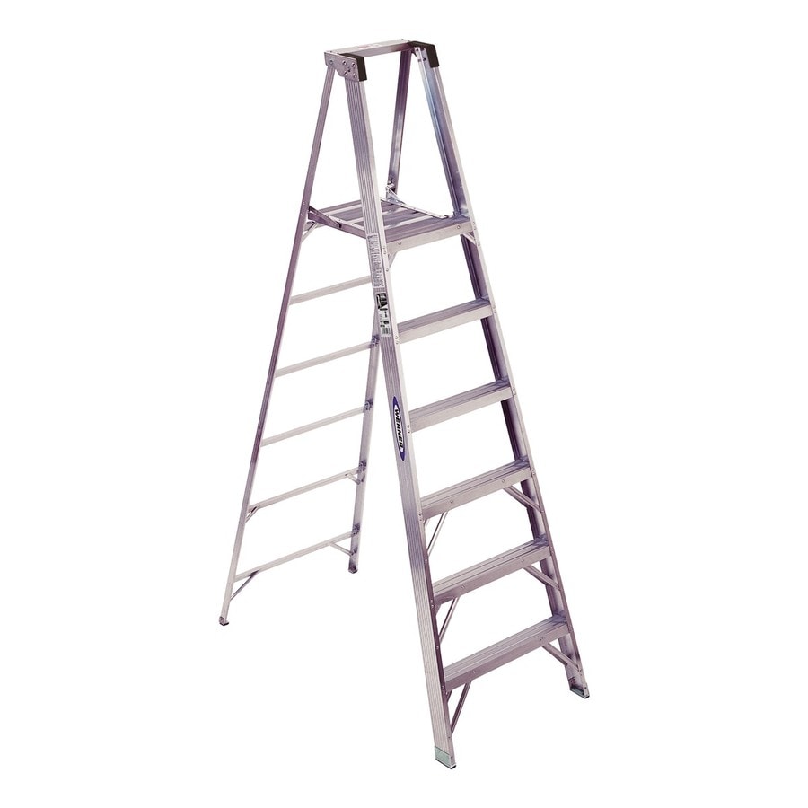 Shop Werner Ft Aluminum Type A Lbs Capacity Platform Step