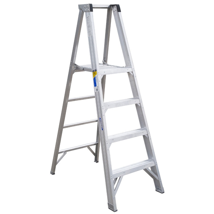 Werner 6ft Aluminum Type 1AA 375 lbs. Capacity Platform Step Ladder