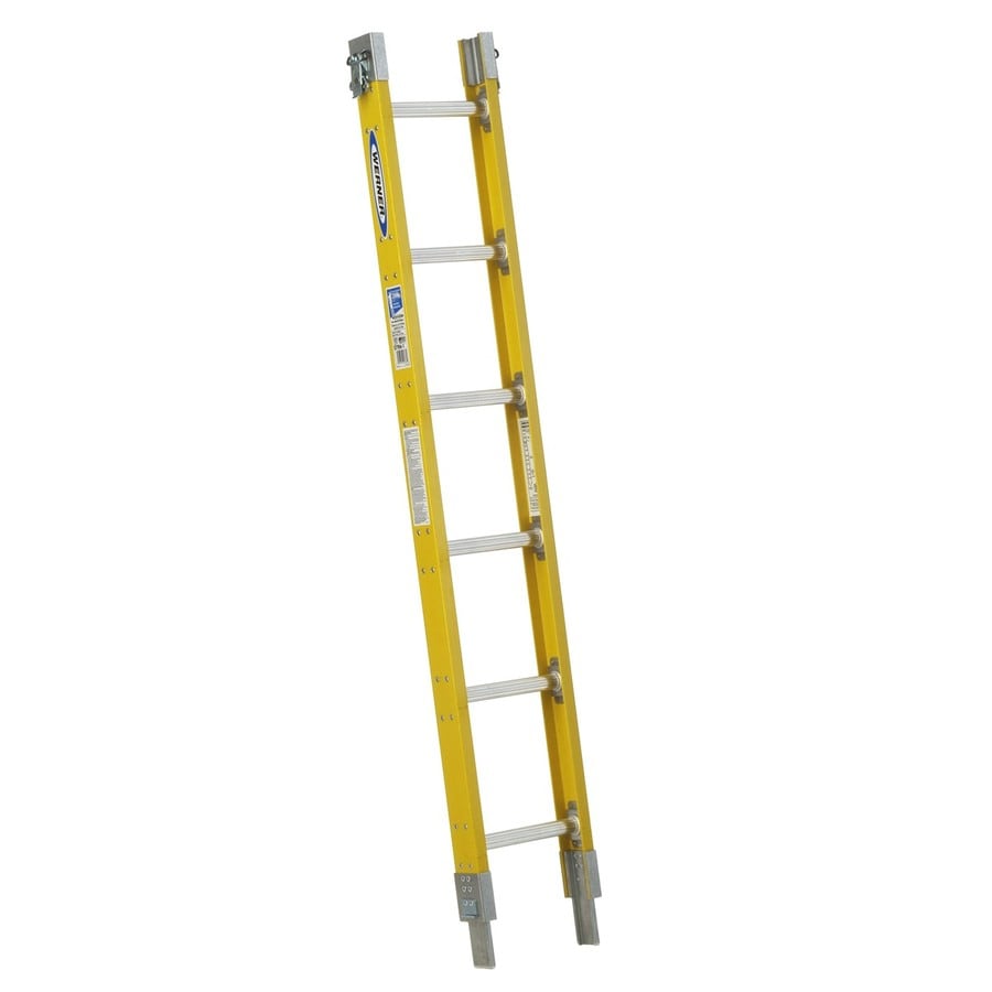 Werner S7706-1 6-ft Fiberglass 250-lb Type I Sectional Ladder