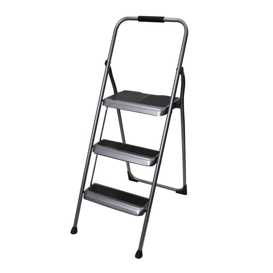 werner-3-step-200-lbs-capacity-gray-steel-foldable-step-stool-at-lowes