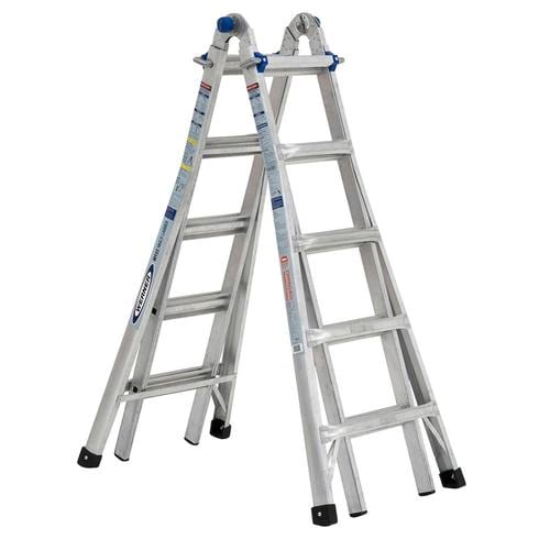 Werner MT-Series Aluminum 22-ft Reach Type 1 - 250 lbs. Capacity ...