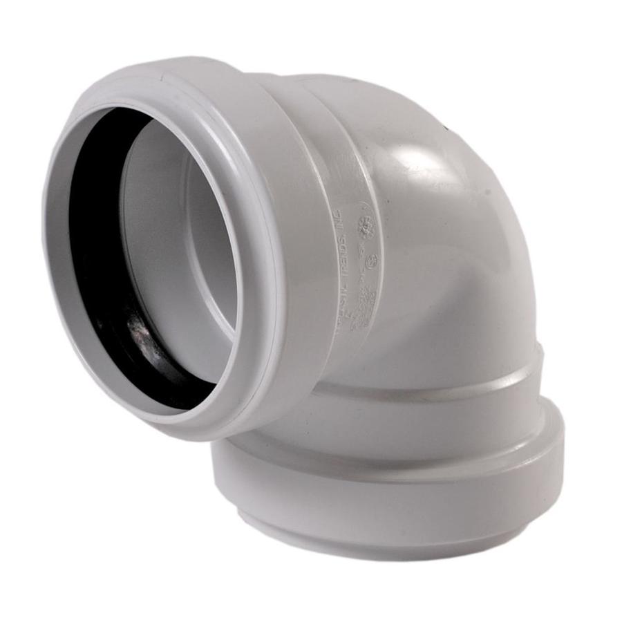 Nds Pvc 4 In X 4 Dia 90 Degree Elbow In The Pvc Dwv Pipe And Fittings Department At 4400