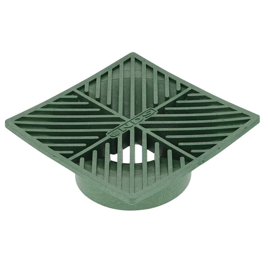 NDS Pipe DxLxW Round Square Grate Outdoors Watering Irrigation Drain   052063600055 