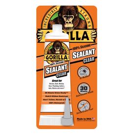 Gorilla 2.8-fl oz Silicone Clear Multipurpose Adhesive