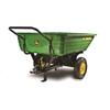 Shop John Deere 8-cu ft Poly Dump Cart at Lowes.com