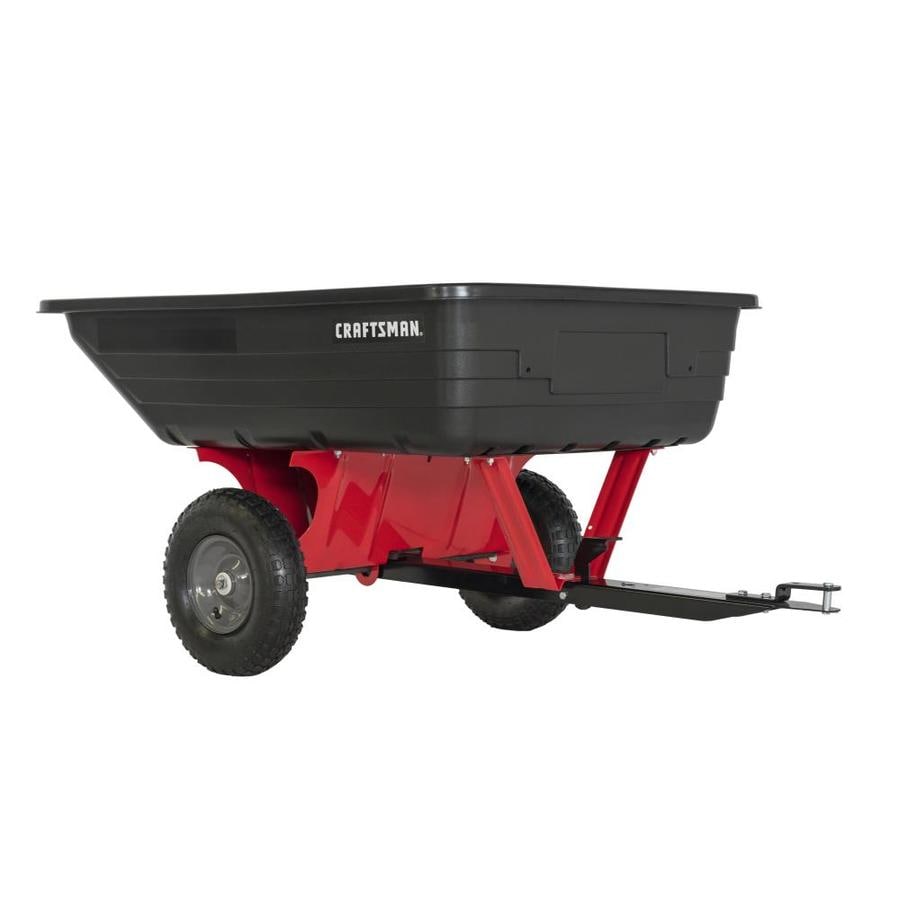 CRAFTSMAN 10-cu ft Poly Dump Cart in the Dump Carts department at Lowes.com