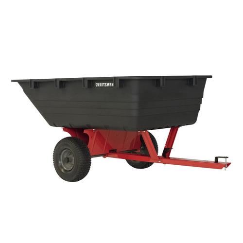 CRAFTSMAN 17cu ft Poly Dump Cart in the Dump Carts department at