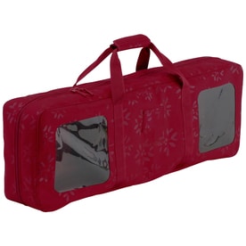 UPC 052963007039 product image for Classic Accessories 12-in W x 6-in H Red/Pink Polyester Ornament Storage Bag | upcitemdb.com