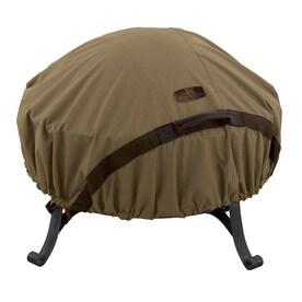 UPC 052963014013 product image for Classic Accessories Hickory 0.2-in Tan Round Firepit Cover | upcitemdb.com