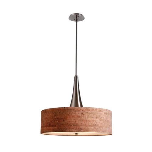Kenroy Home Bulletin Brushed Steel Pendant Light Modern