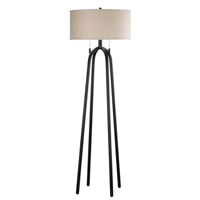 Featured image of post Brown Metal Floor Lamp : Featuring a classic brown finish on a durable metal pole set on a 9?