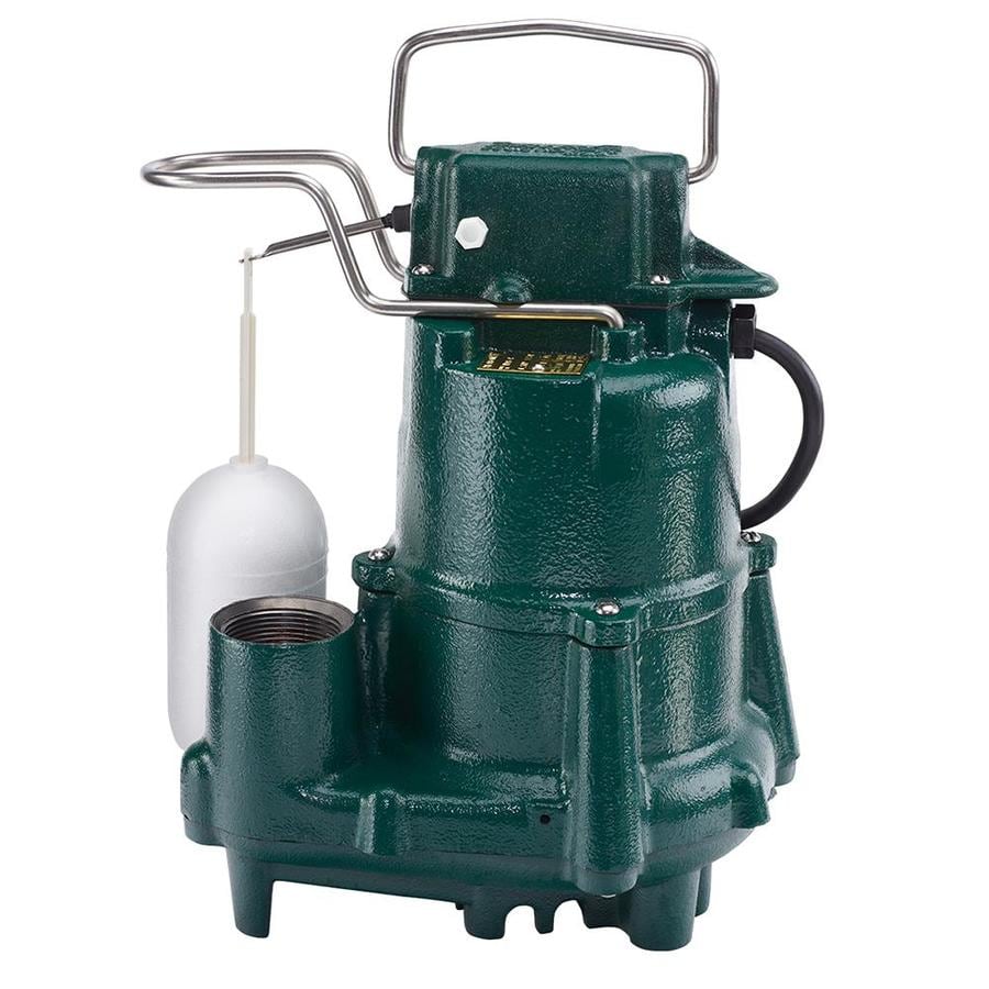 Zoeller 0.5-HPCast Iron Submersible Sump Pump at Lowes.com