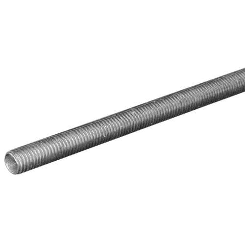 Steelworks 1/2in dia x 1ft L Coarse Steel Threaded Rod at