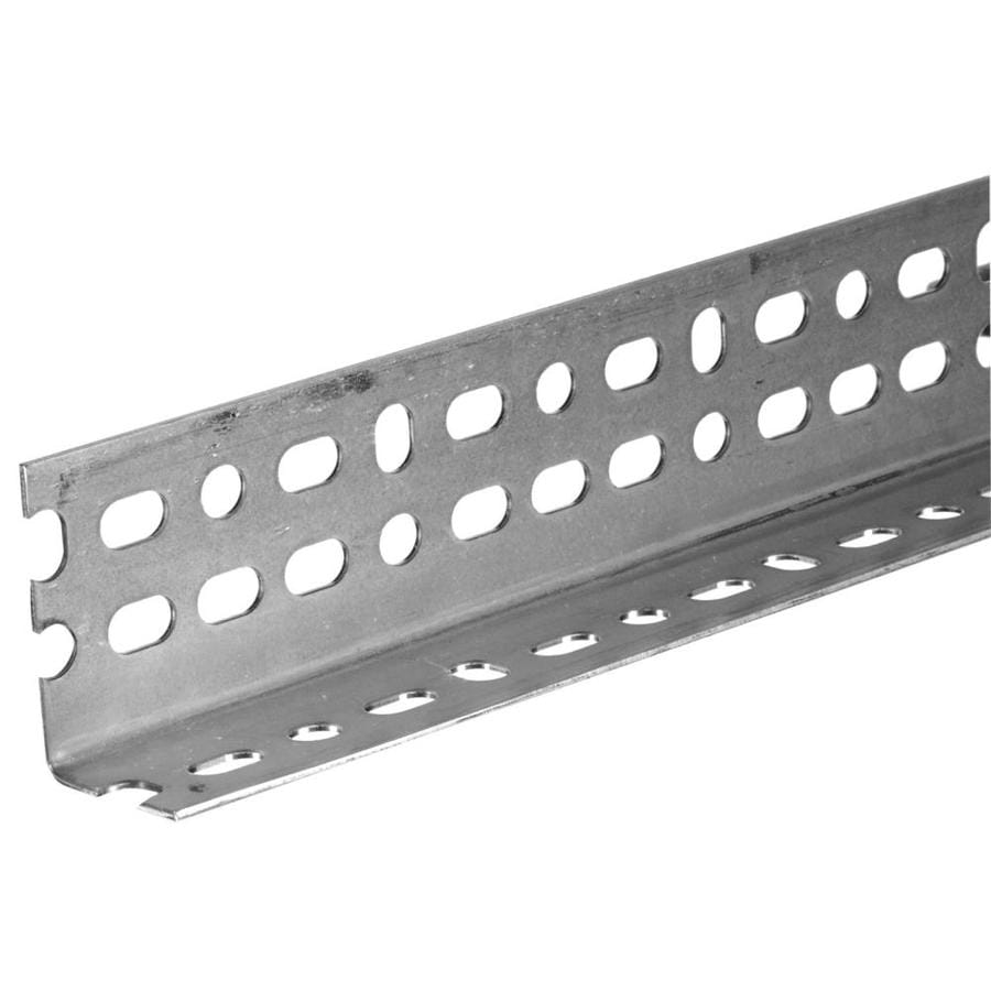 Steelworks 6-ft x 2.25-in Plated Steel Slotted Angle at Lowes.com