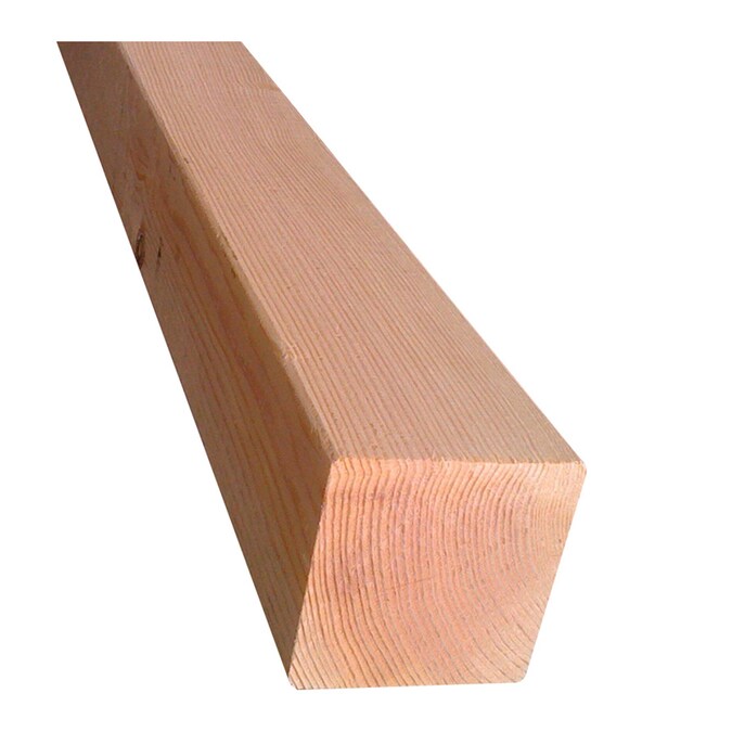 4-in x 4-in x 8-ft Douglas Fir Lumber (Common); 3.437-in x 3.437-in x 7 ...