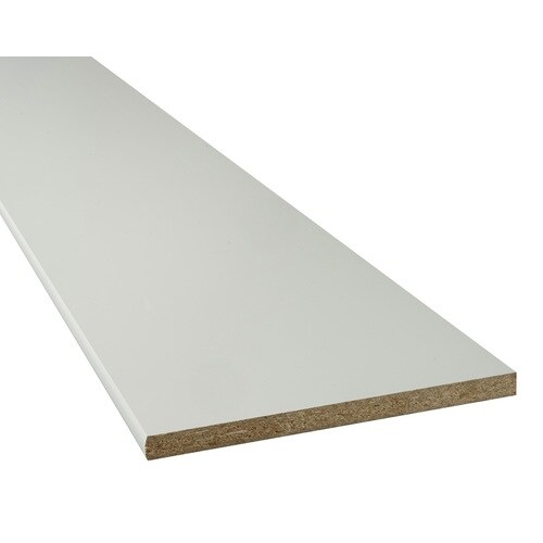 Melagard 3 4 In X 12 In X 8 Ft Radius Edge Melamine Board In The MDF   053608611512xl 