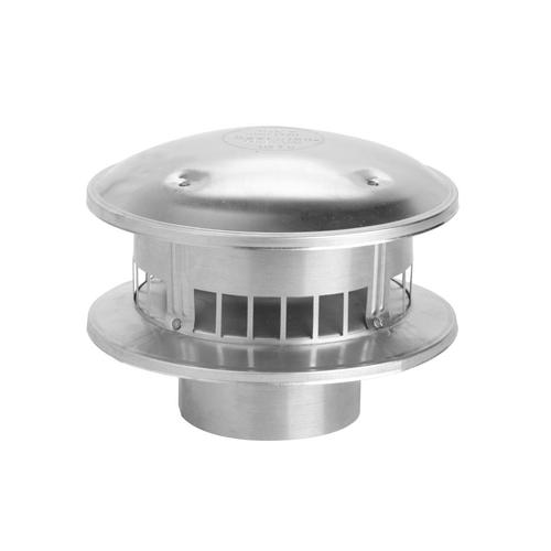 Selkirk 6in x 12in dia Galvanized Cap Fittings in the Galvanized