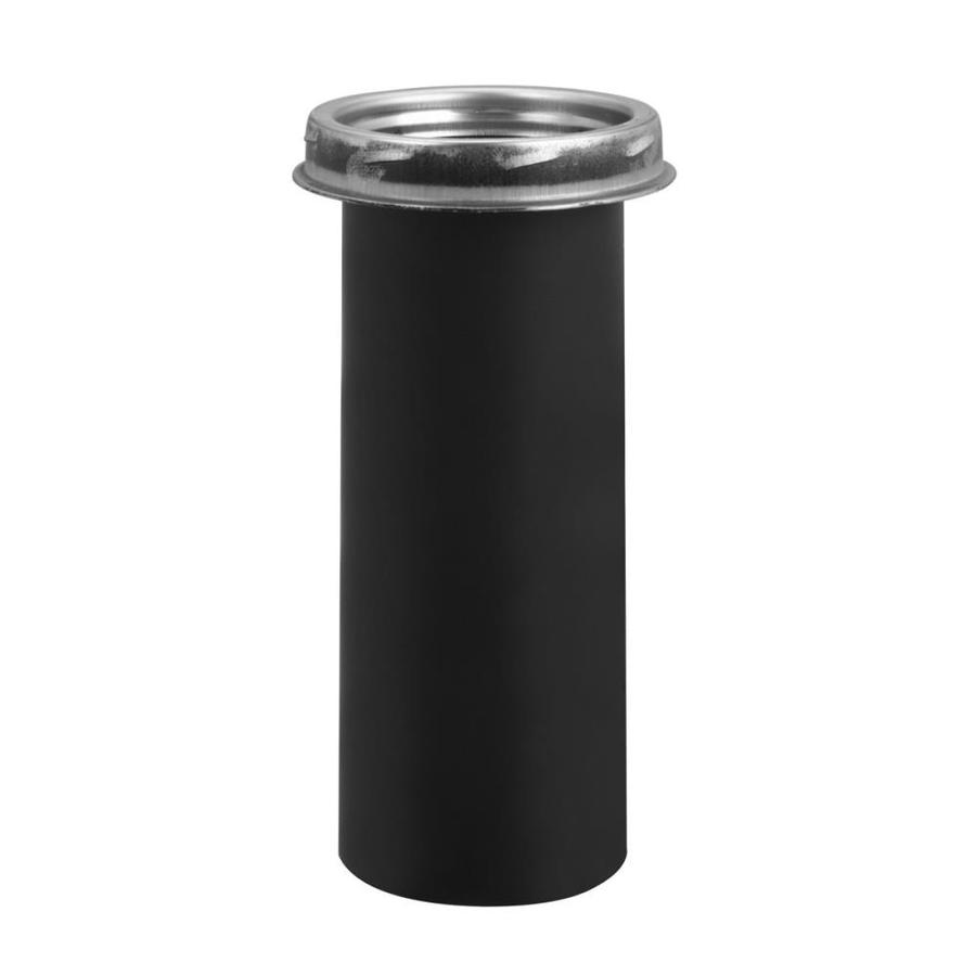 Selkirk In X 8 In Black Stainless Steel Stove Pipe Adapter Selkirk In X 8 In Black Stainless Steel Stove Pipe Adapter