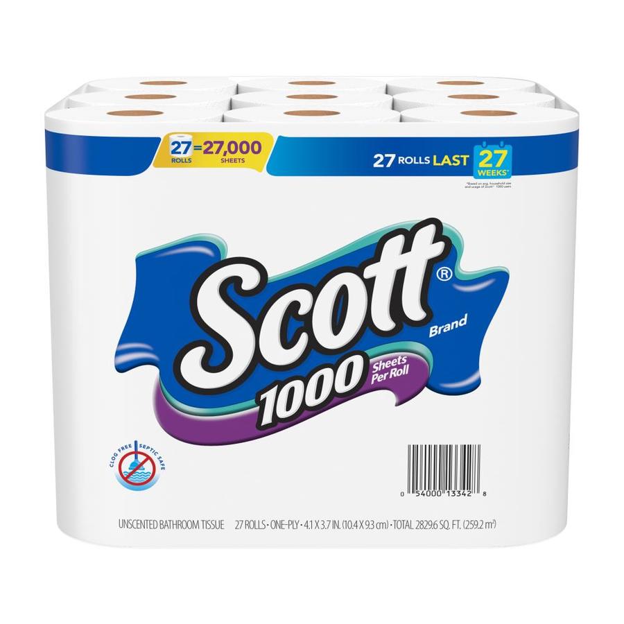 Scott Toilet Paper Bath Tissue 36 Rolls 1100 Sheets