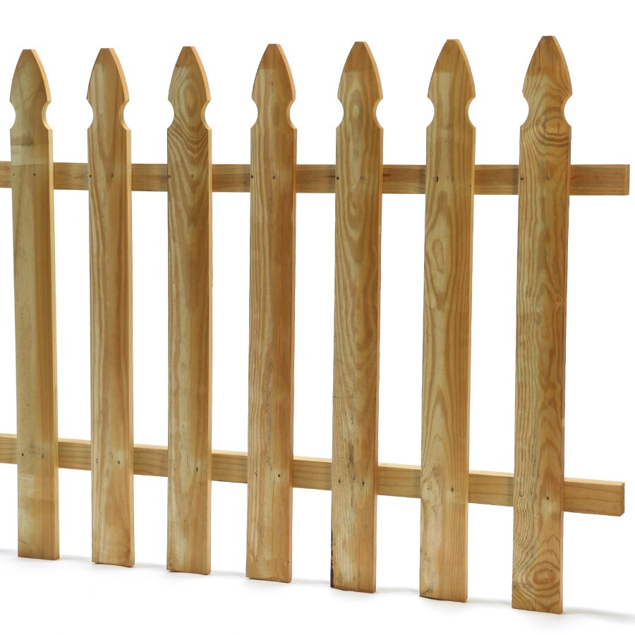 Severe Weather Pressure Treated Wood Pine Fence Picket Common 1 in x 4 in x Actual 0.625 in x 4 in in the Wood Fence Pickets department at Lowes