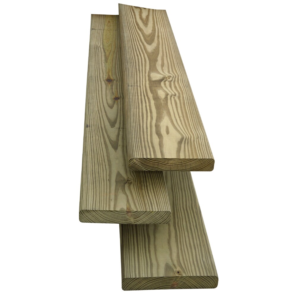 Shop 5 4x6x12 SEVERE WEATHER TOP CHOICE TREATED DECKING At Lowes