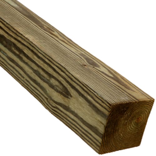 6-in x 6-in x 10-ft #2 in the Pressure Treated Lumber department at