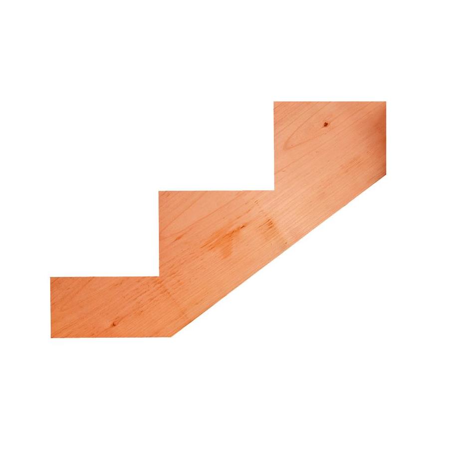 Shop 3-Step Red Deck Stair Stringer at Lowes.com