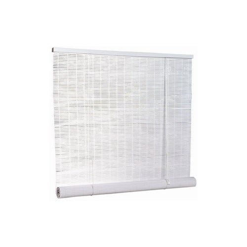 Style Selections White Light Filtering Vinyl RollUp Shade 72in; Actual 72in x 72in