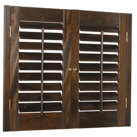 Interior Shutters At Lowes Style Selections 31 In 33 W X 24 L Plantation