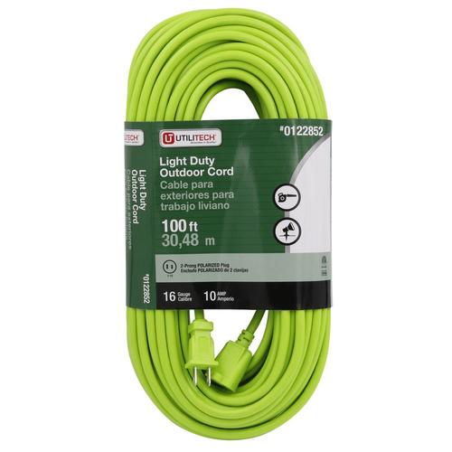 Utilitech Utilitech 100ft 16/2 2Prong SJTW Light Duty General