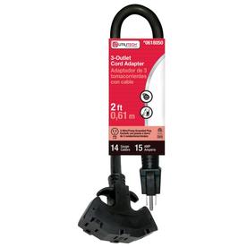 Utilitech 2-ft 14/3 15-Amp General Extension Cord