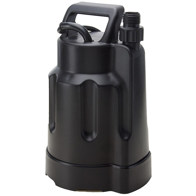 Utilitech 0.33-HP Thermoplastic Submersible Utility Pump