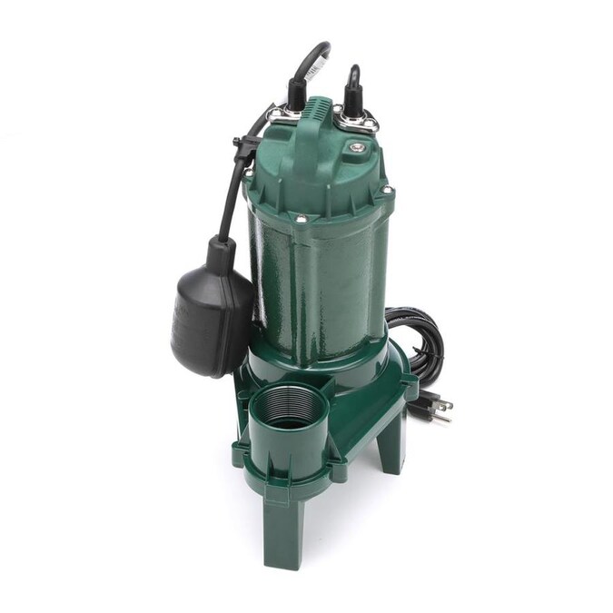 Zoeller 0.33-HP Cast Iron Sewage Sump Pump in the Water Pumps ...