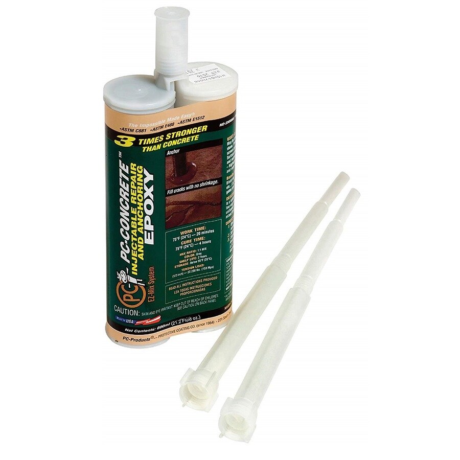 Pc Products Concrete Gray Epoxy Adhesive At Lowes Pc Products Concrete Gray Epoxy Adhesive