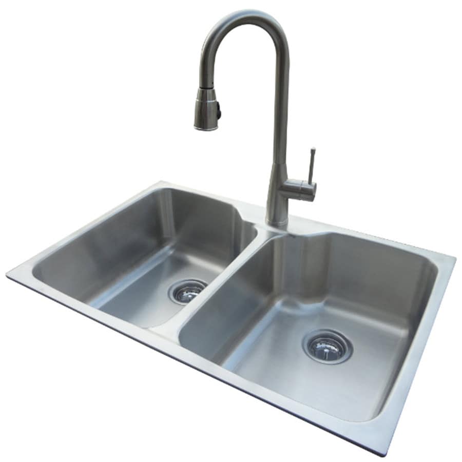 KITCHEN SINK Kitchen Accessories Stainless Steel Double Sink Top  Installation Kitchen Western Restaurant Color: Silver Size: 78 42 20cm  ZHJING