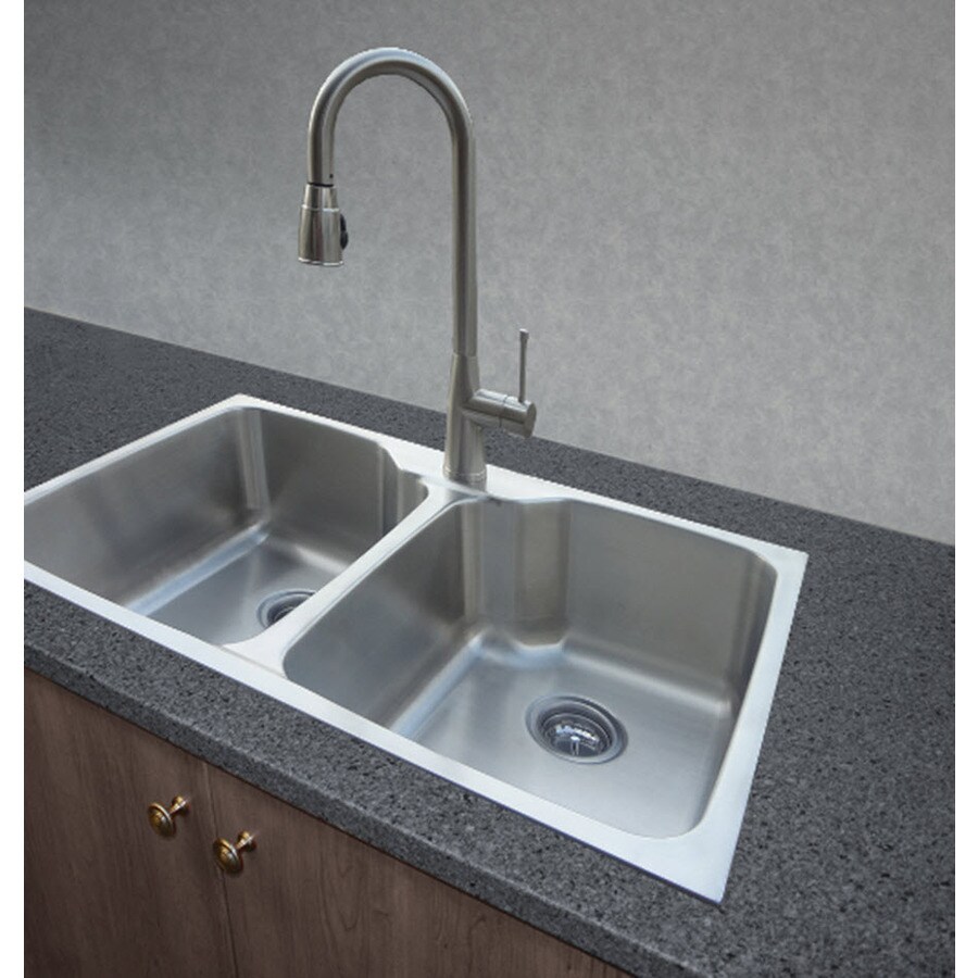 KITCHEN SINK Kitchen Accessories Stainless Steel Double Sink Top  Installation Kitchen Western Restaurant Color: Silver Size: 78 42 20cm  ZHJING