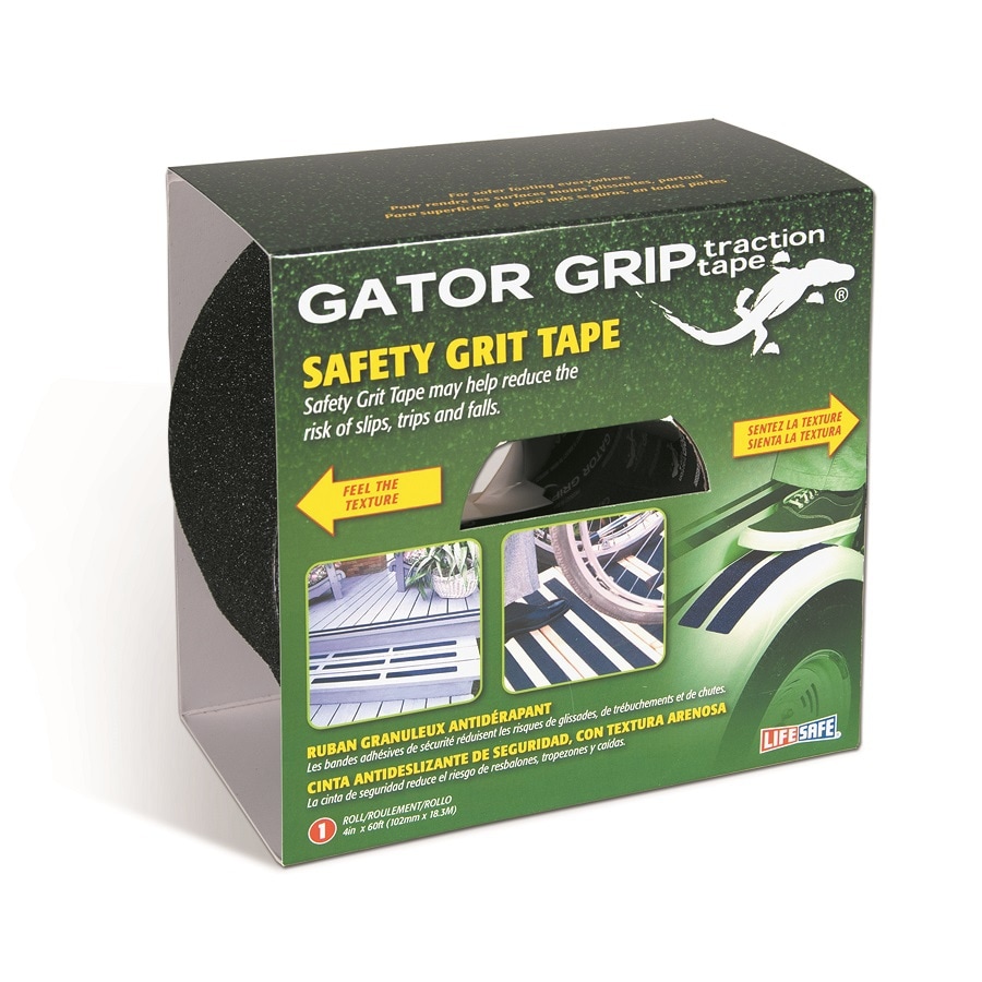 Shop Life Safe Black Gator Grip Grit Tape at Lowes.com