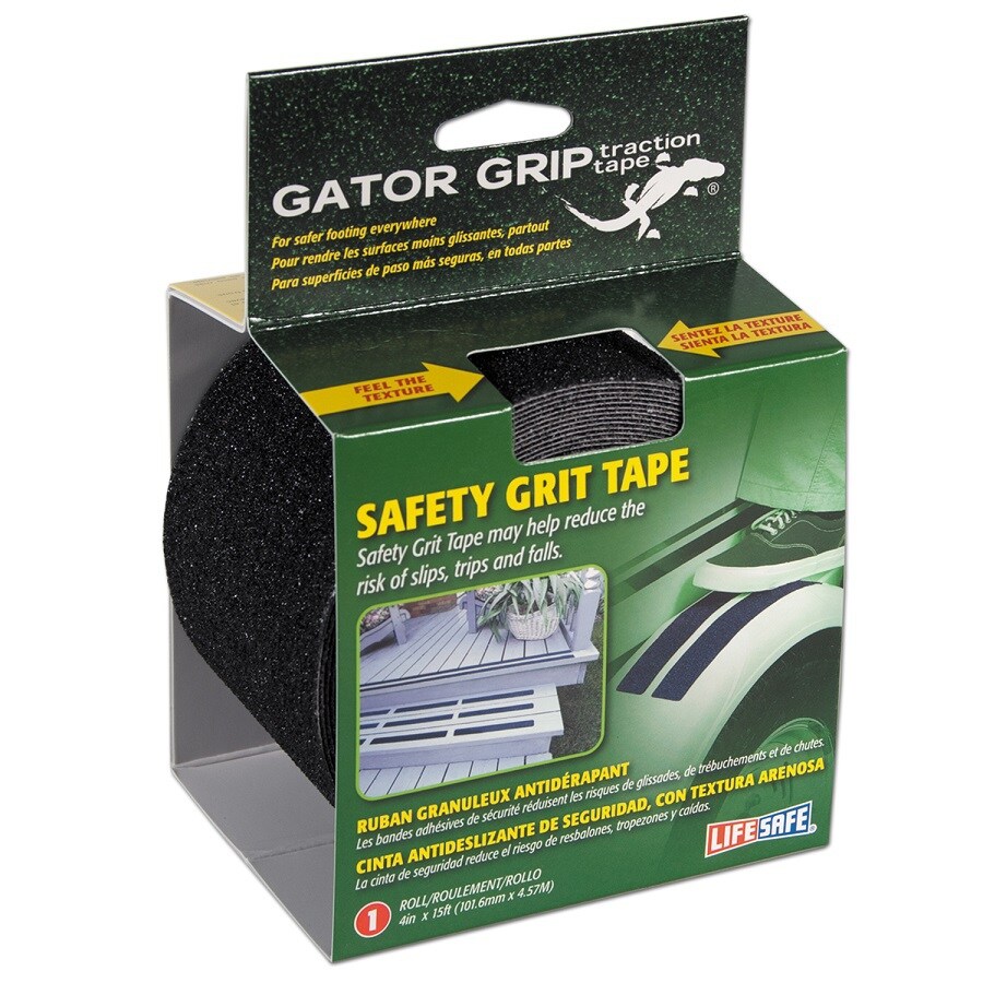 Life Safe Black Gator Grip Grit Tape at