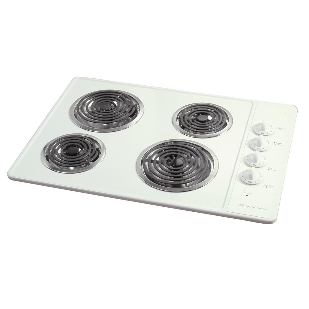 Frigidaire 30 Inch Electric Cooktop Color Bisque At Lowes Com