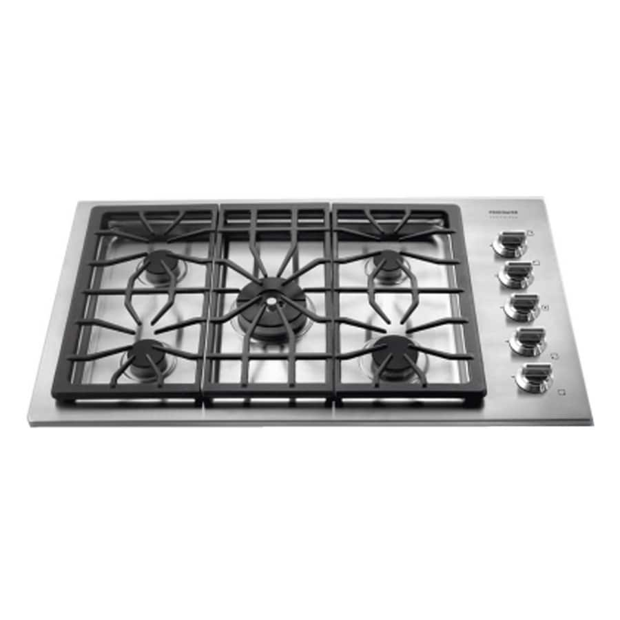 Frigidaire Professional 5 Burner Gas Cooktop Stainless Common