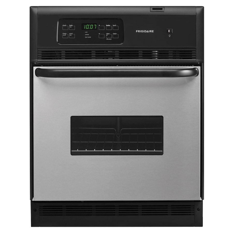 Frigidaire 24in Selfcleaning Single Electric Wall Oven (Stainless) at
